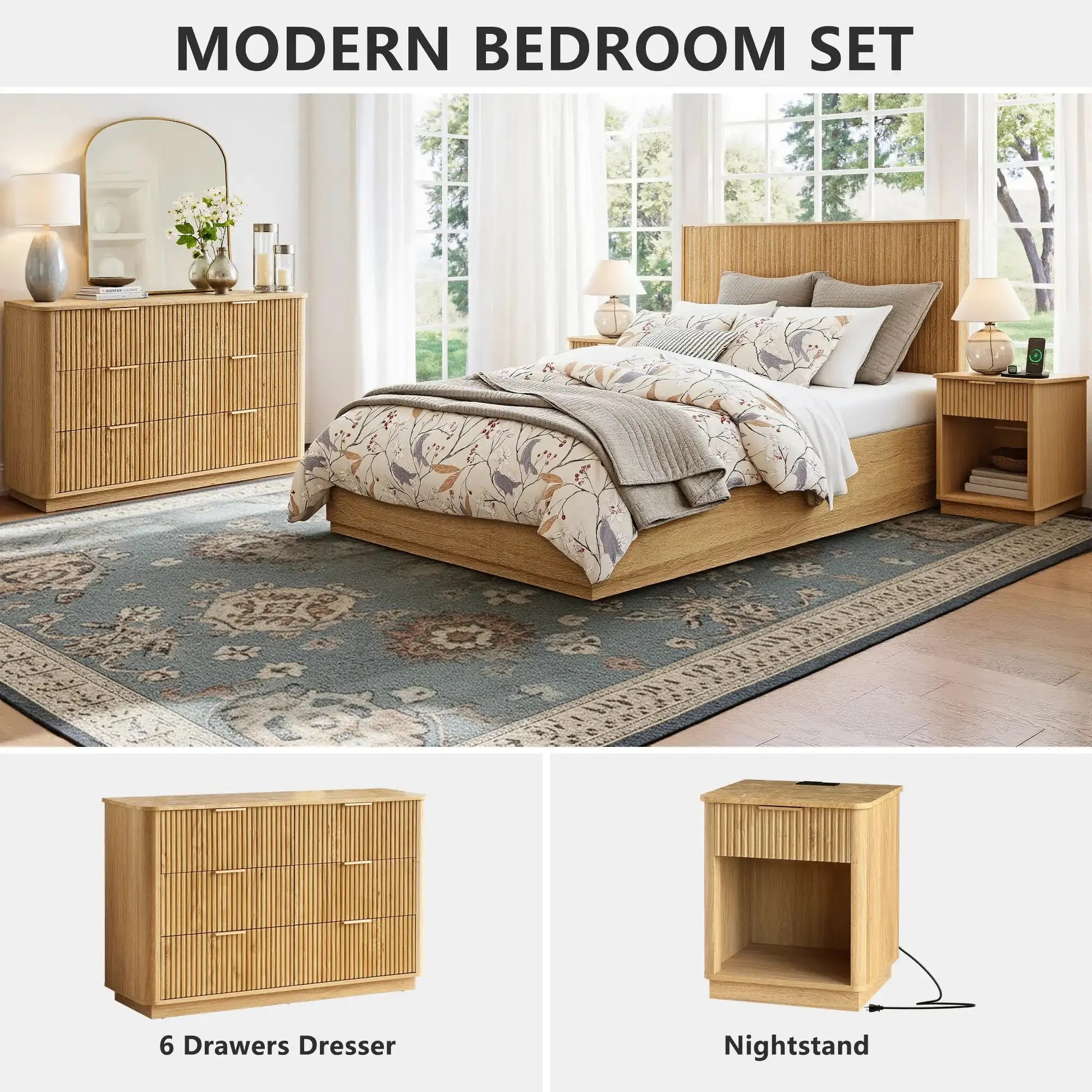 白橡斗柜 6 win2win