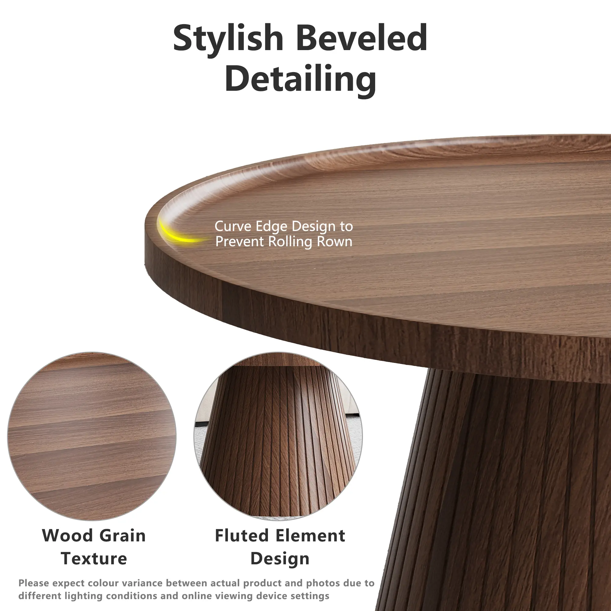 Win2Win Nesting Coffee Table Set of 2 – Walnut win2win