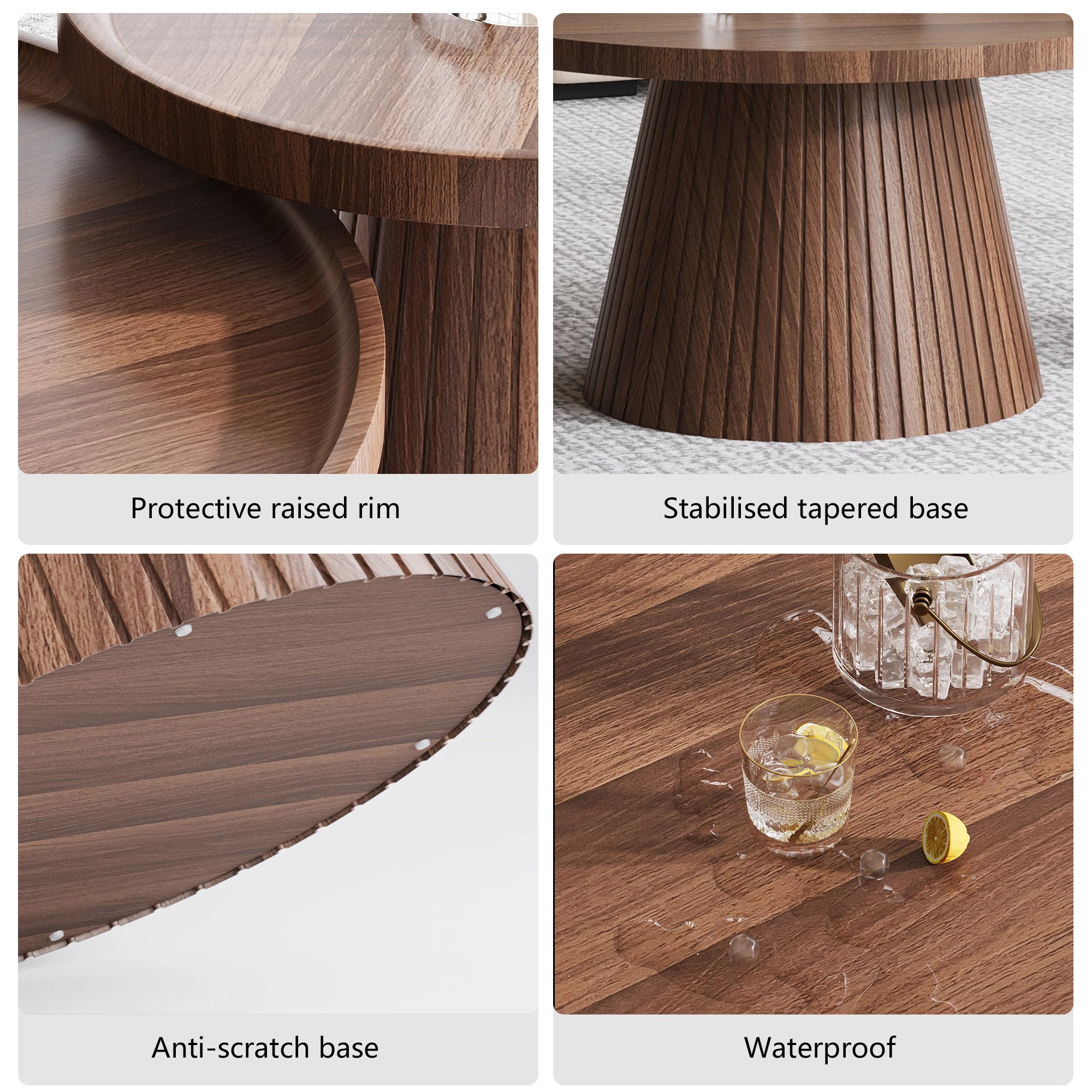 MIN FlU™Nesting Coffee Table – Walnut