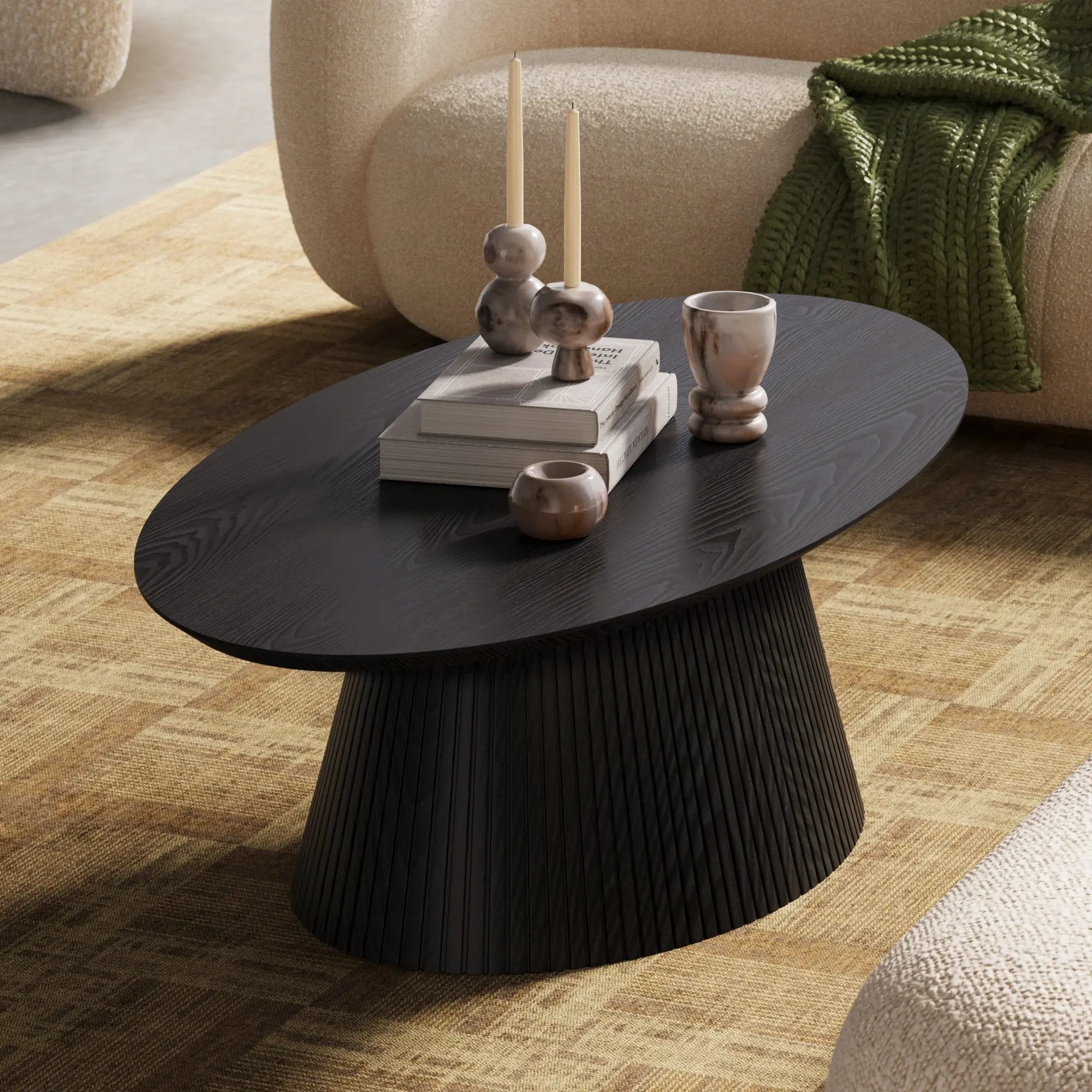 Win2Win Obsidian Oval Lounge Table win2win