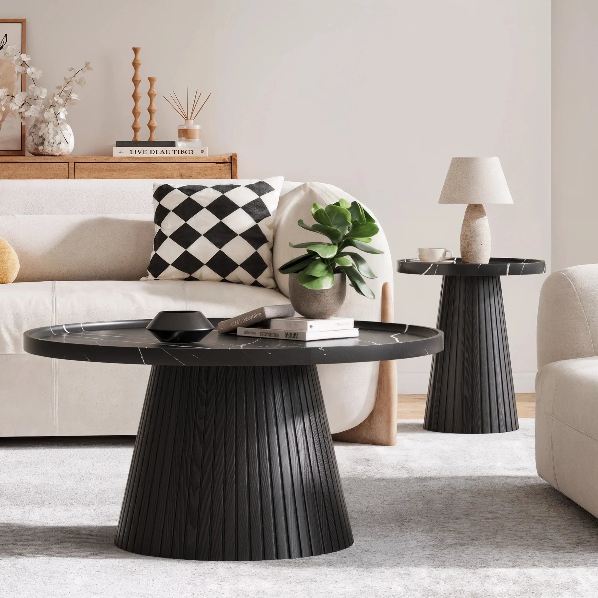 Nesting Coffee Table – Black