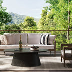 Oval Lounge Table - Black