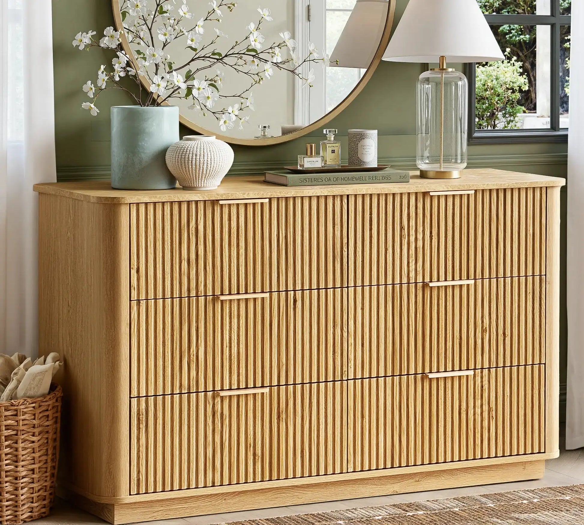 白橡斗柜 6 win2win