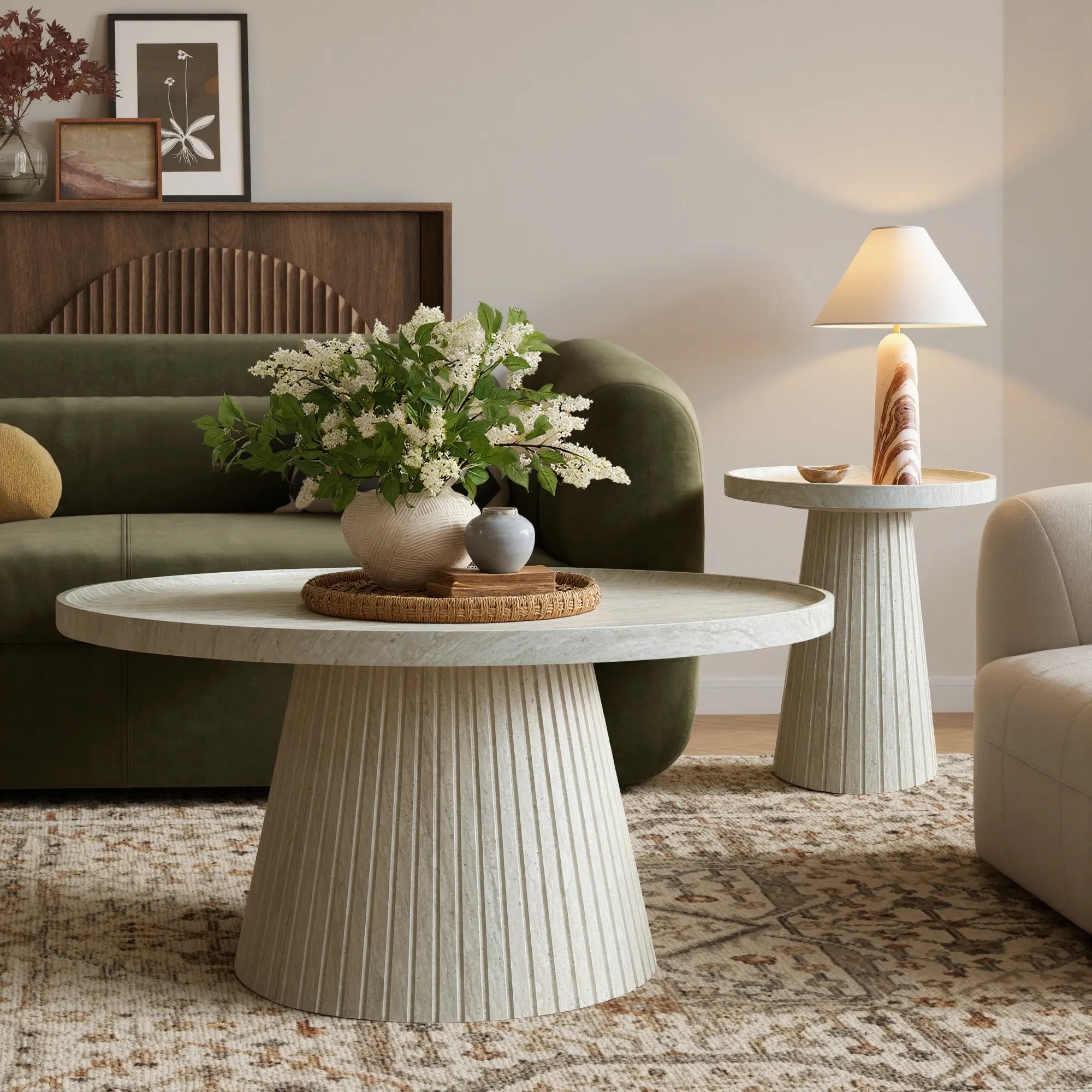 MIN FlU™Nesting Coffee Table–Stone