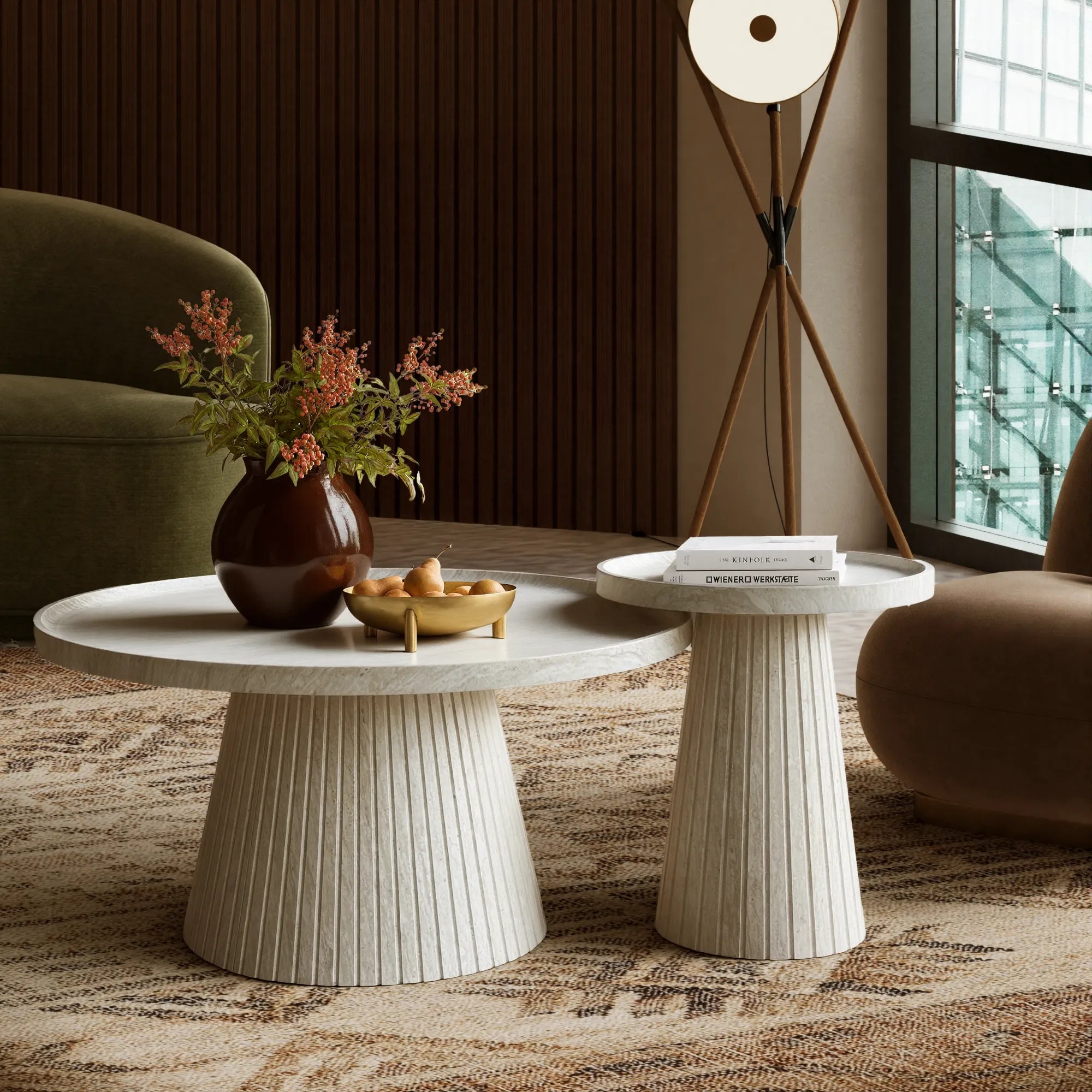 MIN FlU™Nesting Coffee Table–Stone